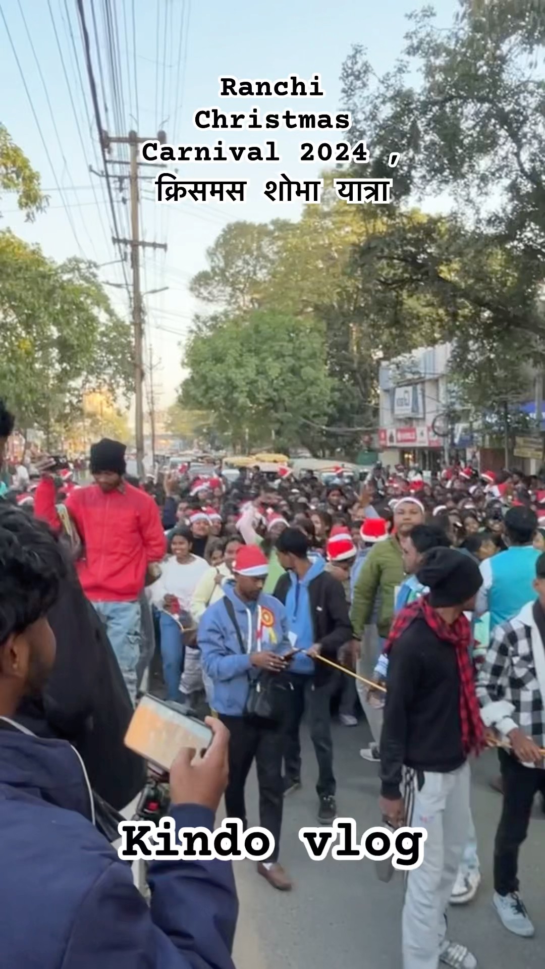 Ranchi Christmas Carnival 2024 , क्रिसमस शोभा यात्रा/video119